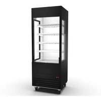 OAM-30G-HC Open Case Refrigerator with Glass Sides - 30" Width Calgary Commercial Refrigeration