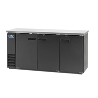 Arctic Air ABB72 Commercial 73-Inch Solid Door Back Bar Refrigerator