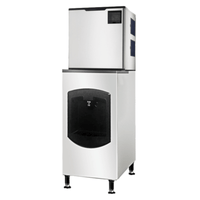 EFI IM-420-ID Push-Lever Cube Ice Maker and Dispenser - 420 lb Capacity