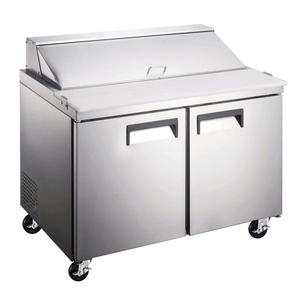Ancaster AFE-PTS-47 46.9-Inch Refrigerated Prep Table for Sandwiches and Salads