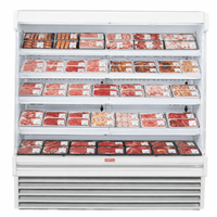 Howard-McCray SC-OM35E-8S-LED 99-Inch Self-Contained Open Meat Merchandiser
