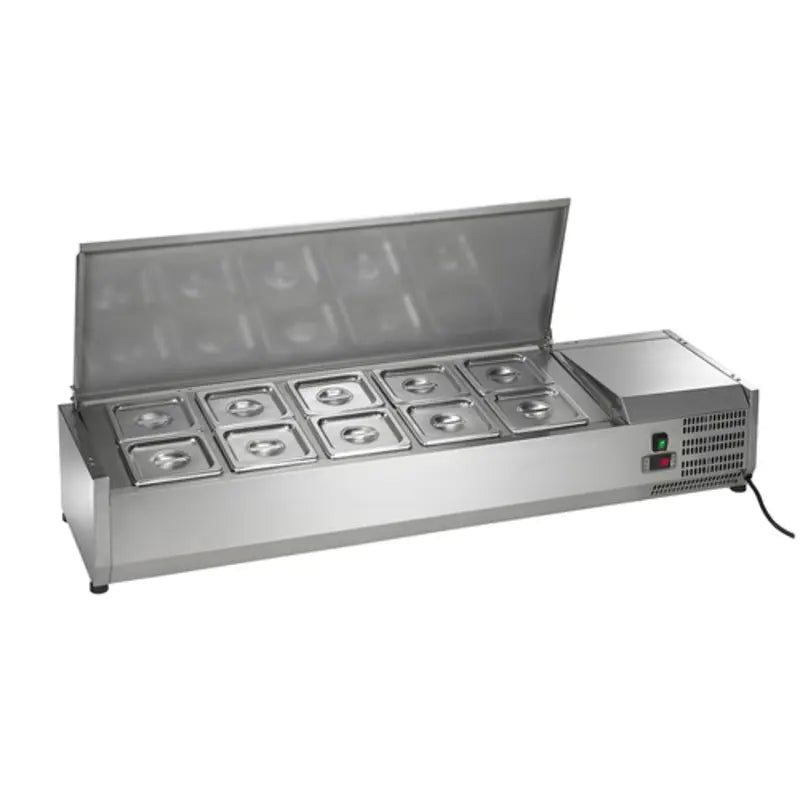 Arctic Air ACP55 Commercial Stainless Steel Refrigerated Countertop Prep Unit Arctic Air