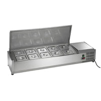 Arctic Air ACP55 Commercial Stainless Steel Refrigerated Countertop Prep Unit Arctic Air