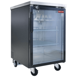 New Air NBB-23-SG 23.5-Inch Single Glass Door Refrigerated Back Bar Cabinet