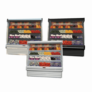 Howard-McCray SC-OP35E-3S-S-LED 39-Inch Stainless Steel Produce Display Case with LED Lighting