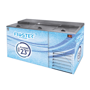 Fogel FROSTER-B-65-HC 66.25-Inch 3-Section Underbar Bottle Cooler and Beer Froster