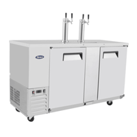 Atosa MKC68GR 68-Inch Dual Tower Direct Draw Beer Cooler