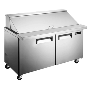 EFI CMDR2-60VCX 60-Inch X-Line Mega Top Refrigerated Prep Table