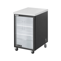 Blue Air BBB23-1SG-HC 23-3/8" Single Glass Door Back Bar Refrigerator