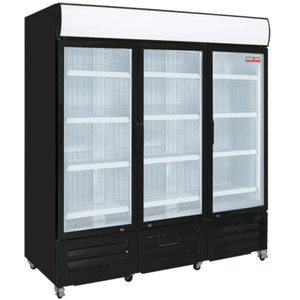 New Air NGR-182-H 78-Inch 3-Door Commercial Beverage Merchandiser