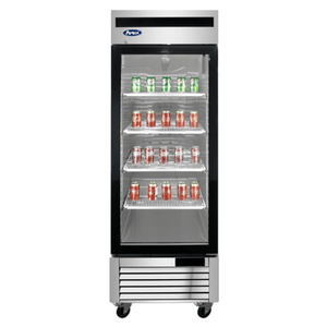 Atosa MCF8701GRL 27-Inch 1-Section Glass Door Merchandising Freezer