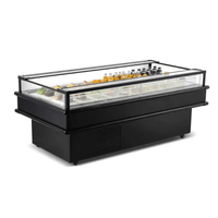 Ancaster Food Equipment IC85 84.8-Inch Island Refrigerated Merchandiser