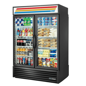 True GDM-49RL-HC~TSL01 54" 4-Door Rear-Load Refrigerated Merchandiser