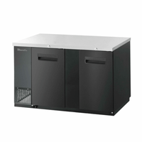 Bluenix BBB69-3B-HC 69-Inch Solid Door Refrigerated Back Bar Cooler