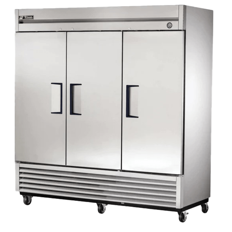 Ancaster Food Equipment Refurbished True T-72 78.1-Inch 3-Door Solid Refrigerator