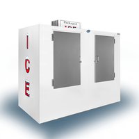 Leer TD155UASP 155 Cu. Ft. Outdoor Ice Merchandiser with Solid Doors