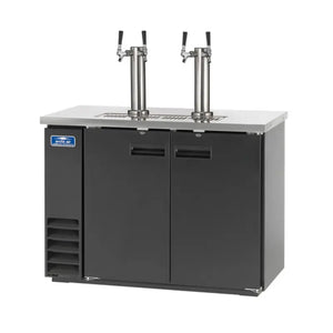 Arctic Air ADD48R-2 Commercial Dual Tap Keg Refrigerator Black Arctic Air