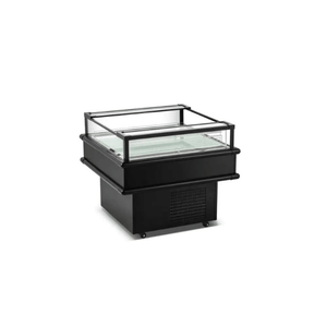 Ancaster Food Equipment IC38 37.5-Inch Merchandising Island Display Cooler (4.2 Cu. Ft.)