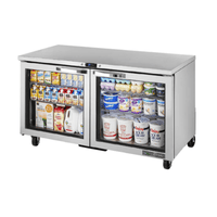 True Refrigeration 60-Inch SPEC Series Glass Door Undercounter Refrigerator (TUC-60G-HC~SPEC3)