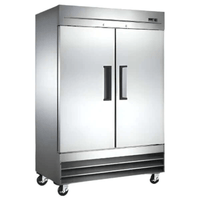 Ancaster Food Equipment AFE SF47 47 Cu. Ft. Two-Door Solid Commercial Freezer