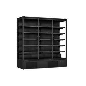 New Air NMD-74-3H 40.5 cu. ft. Frameless 3-Door Glass Merchandiser Refrigerator