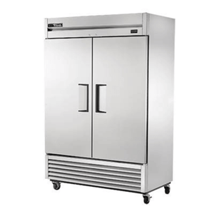 True TS-49F-HC 54" Stainless Steel Two-Door Commercial Reach-In Freezer