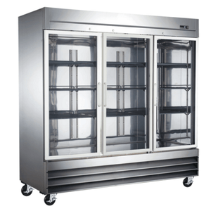 EFI C3-82GDSVCX X-Line 81.3-Inch 3-Glass Door Display Cooler