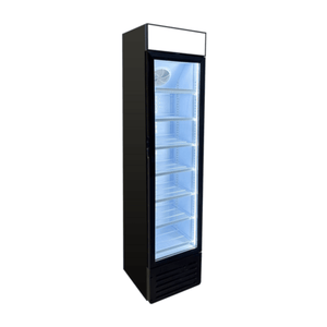 EFI C1-105GD-L 14.2-Inch Black Glass Door Display Refrigerator - 105L
