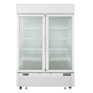 EFI FI2-54GDWVC Versa Display 54.4" Two-Section Glass Door Ice Cream Freezer - 43.8 Cu. Ft.