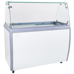 EFI FICD-50 49.6-Inch 14-Tub Ice Cream Dipping Showcase