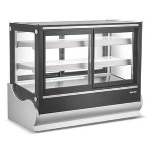 New Air NCDC-48-SV 47.5-Inch Square Refrigerated Countertop Merchandiser Case