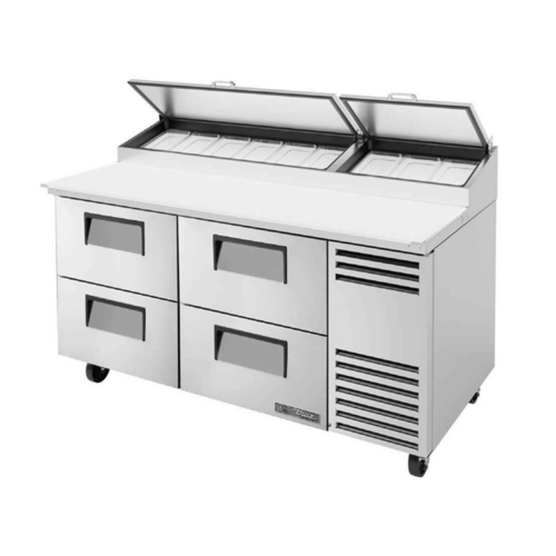 True TPP-AT-67D-4-HC 67.38" 4-Drawer Pizza Prep Table