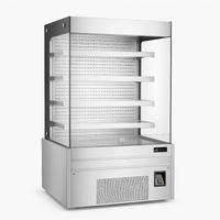 EFI CGOMS-4880 48" Stainless Steel Refrigerated Open Display Merchandiser