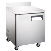 EFI CWDR1-27VCX-L Versa Chill 27-Inch Refrigerated Worktop with Backsplash - 7.2 Cu. Ft.