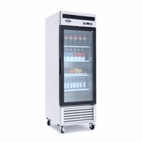 Atosa MCF8705GR 27-Inch Single Glass Door Reach-In Refrigerator Merchandiser