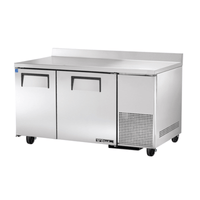 True TWT-60-32-HC Solid Door Deep Worktop Cooler 60.25"