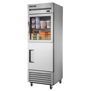 True T-23-1-G-1-HC~FGD01 27-Inch Single Section Combination Door Refrigerator
