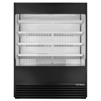 True TOAM-60-HC~NSL01 60-Inch Black Open-Air Refrigerated Display Cooler