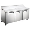 SCL3 Refrigerated Salad/Sandwich Prep Table 70" Calgary Commercial Refrigeration