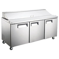 SCL3 Refrigerated Salad/Sandwich Prep Table 70" Calgary Commercial Refrigeration
