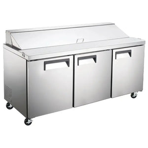 SCL3 Refrigerated Salad/Sandwich Prep Table 70" Calgary Commercial Refrigeration