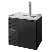 True Refrigeration TDR32-RISZ1-L-B-S-1 32-Inch Single Faucet Draft Beer Cooler