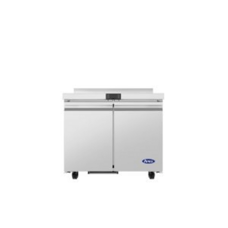 Atosa AWF36SD 36-3/8 Inch Two-Door Commercial Worktop Freezer