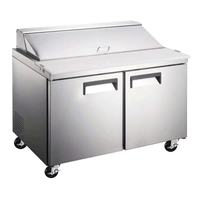 Ancaster Food Equipment PTS-60 60.2-Inch Refrigerated Sandwich and Salad Prep Table