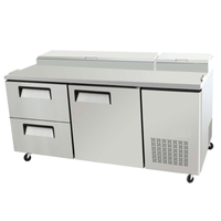 EFI CPDW2-67VC 67" Versa-Chill Commercial Pizza Prep Table