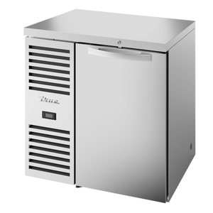 True TBR32-RISZ1-L-S-S-1 Single-Section 32-Inch Stainless Steel Refrigerated Back Bar Cabinet