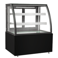 EFI Sales CGCM-4747 47.2-Inch Curved Glass Deli & Bakery Refrigerated Showcase