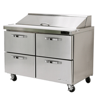 Blueair BLPT60-D4-HC 60.5" Refrigerated Prep Table with 4 Drawers