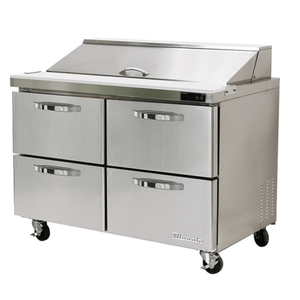 Blueair BLPT60-D4-HC 60.5" Refrigerated Prep Table with 4 Drawers