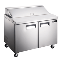 EFI CSDR2-36VCX 36-Inch Commercial Sandwich & Salad Prep Cooler, 9.5 Cu. Ft.